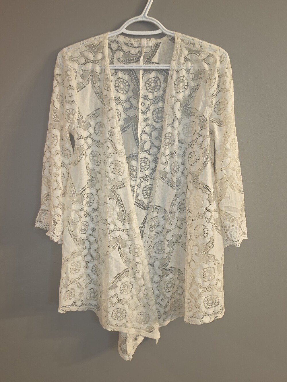 Lace Beach Coverup